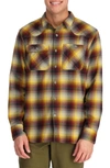 OUTDOOR RESEARCH REGULAR FIT PLAID FLANNEL BUTTON-UP SHIRT