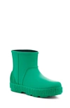 Ugg Drizlita Genuine Shearling Lined Rain Boot In Emerald Green