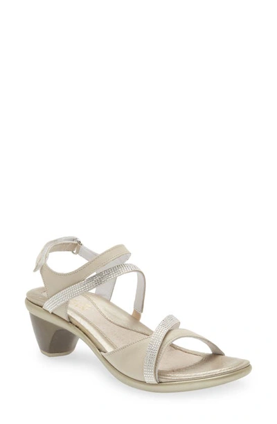 Naot Innovate Sandal In Soft Ivory Leather