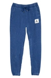 Jordan Essentials Statement Fleece Sweatpants In Blue