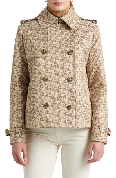 Double-breasted short jacket