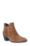 Munro Jackson Bootie In New Tobacco Suede