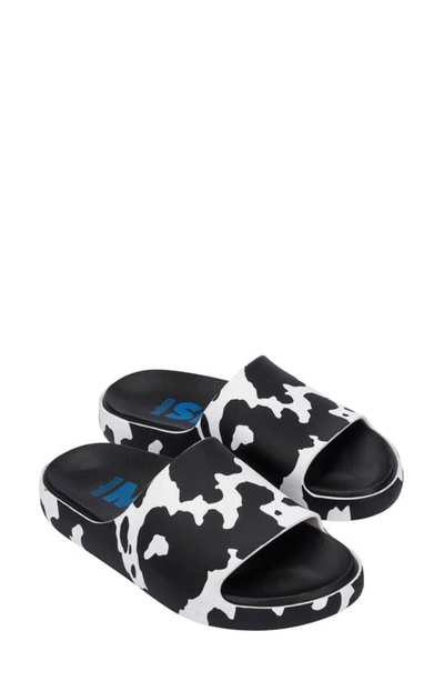 Melissa X Simon Miller Women's Cloud Pool Slide Sandals In White/black