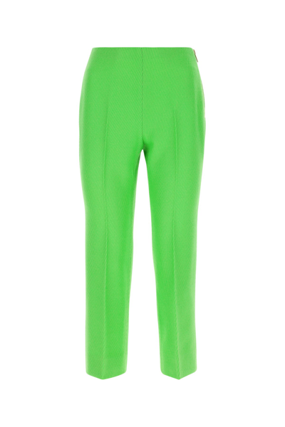 Gucci Bright Green Wool Trousers