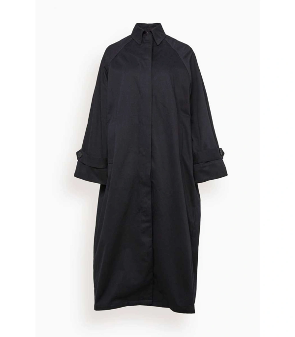 Mark Kenly Domino Tan Caro Coat In Black | ModeSens