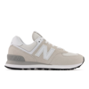 New Balance Streamlined Mesh Sneakers With Reinforced Rubber Outsole In Grey/white