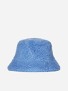 Apparis Gilly Cannaba Faux Shearling Bucket Hat In Marina Blue