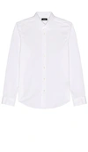 Theory Sylvain Structure Shirt In White