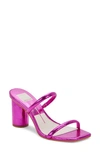 Dolce Vita Women's Noles Strappy Round-heel Sandals In Electric Pink Metallic