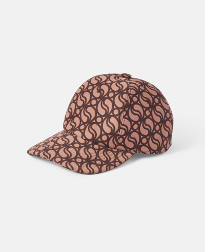 Stella Mccartney S-wave Cap In Burgundy