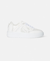 Stella Mccartney S-wave 1 White Wool Sneakers In Ice