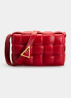 Bottega Veneta Padded Cassette Crossbody Bag In Apple Candy