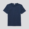Asket The T-shirt Dark Navy In Dark Navy