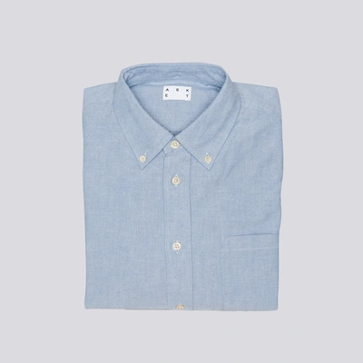 Asket The Oxford Shirt Blue