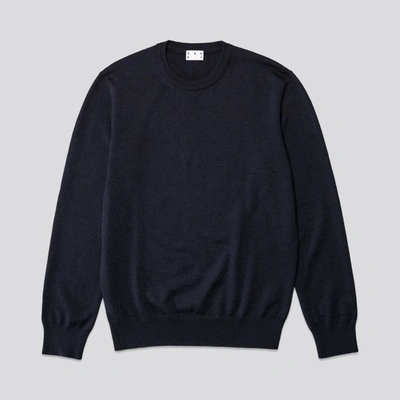 Asket The Merino Sweater Dark Navy