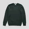 Asket The Merino Sweater Dark Green In Dark Green