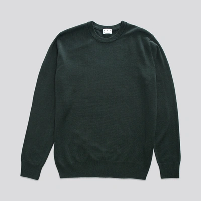 Asket The Merino Sweater Dark Green