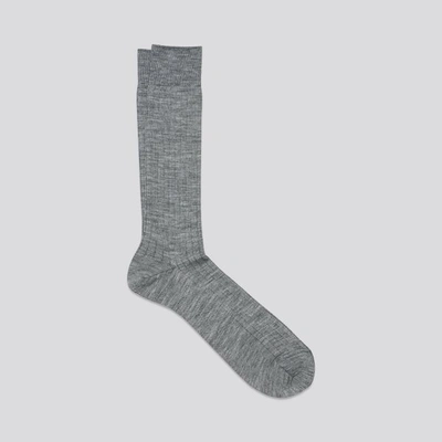 Asket The Merino Sock Light Grey