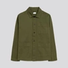 ASKET THE OVERSHIRT OLIVE