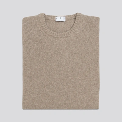 Asket The Cashmere Jumper Light Brown