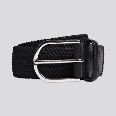 Asket The Braided Elastic Belt Black