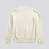 Asket The Mock Neck Sweater Creme In Creme