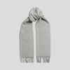 ASKET THE CASHMERE WOOL SCARF GREY MELANGE