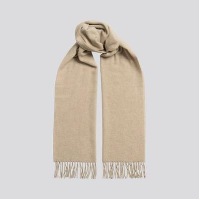Asket The Cashmere Wool Scarf Beige