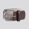 Asket The Braided Elastic Belt Beige In Beige