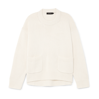 Lisa Yang Natasha Sweater In Cream