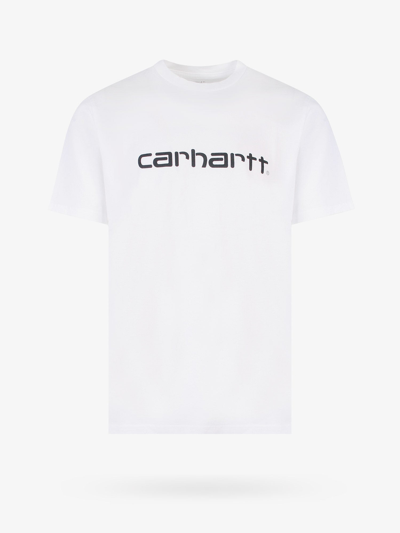 Carhartt Cotton Crew-neck T-shirt In White