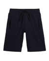 Dolce & Gabbana Kids' Boy's Jersey Shorts W/ Logo Patch In Black