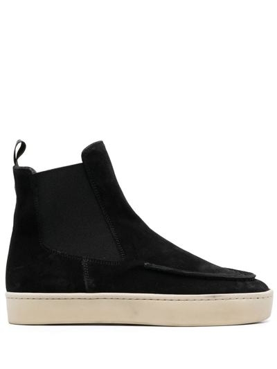Officine Creative Bug Pull-on Ankle Boots In Black
