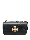 Tory Burch Eleanor Small Leather Shoulder Bag In Schwarz