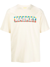 Market Logo-print Short-sleeve T-shirt In White
