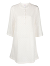Eres Sorbet Embroidered Dress In Neutrals