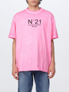 N°21 T-shirt N° 21 Men Color Pink