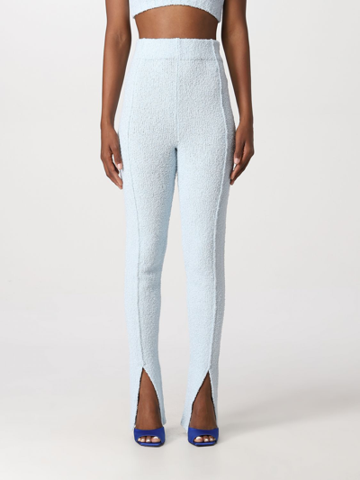 ROTATE BIRGER CHRISTENSEN PANTS ROTATE WOMAN COLOR BLUE,D26513009
