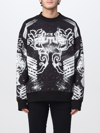 Versace Jeans Couture Space Couture Long-sleeve Sweatshirt In Black