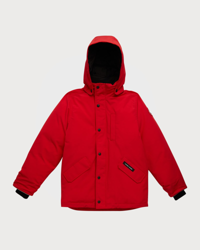 Canada Goose Kid's Logan Logo-print Parka