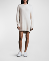 Rag & Bone Pierce Rib-knit Cashmere Sweater Dress In Ivory