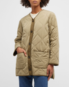 Rails Elin Oversize Quilted Jacket In Sage