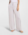 BAREFOOT DREAMS WIDE-LEG SATIN PAPERBAG trousers