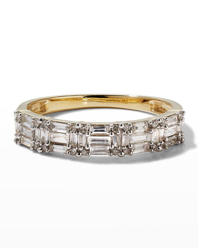 Stone And Strand Deluxe Shield Of Strength Diamond Ring In Gold