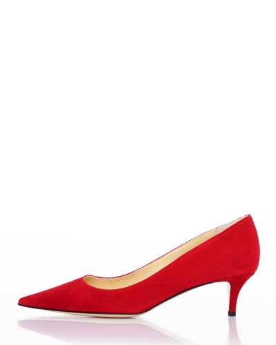 Marion Parke Classic 45mm Pumps In Classic Red