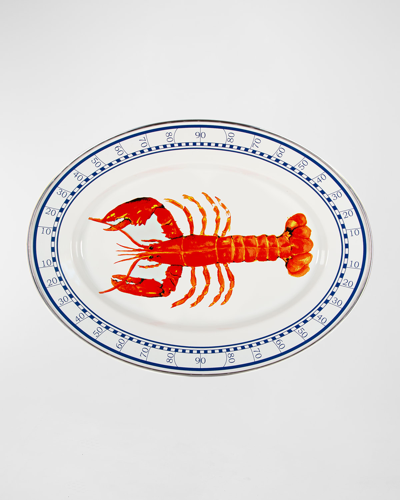 Golden Rabbit Lobster Oval Platter