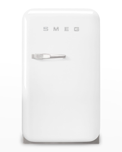 Smeg Fab5 Retro Right-hinge Mini Fridge In White