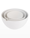 Nambe Nambé Duets Set Of 3 Nesting Mixing Bowls
