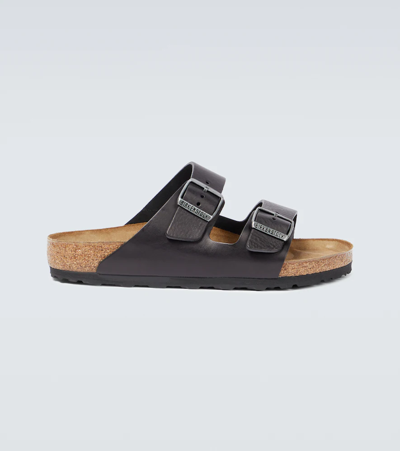 Birkenstock Arizona Soft Slide Sandal In Black
