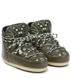 Alanui X Moonboot Bandana-print Nylon Boots In Green